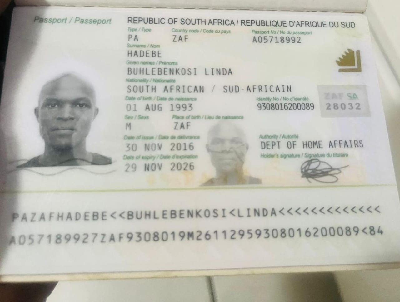 Buhlebenkosi Edward